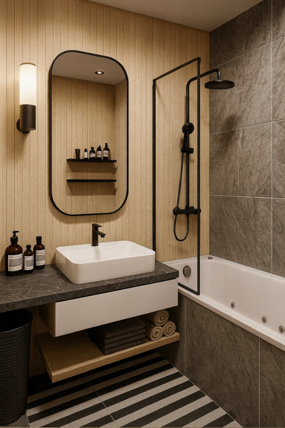 Novelty! Ultra-high density polymer interior modular wall panel ...